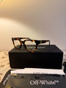 Off-White optical glasses Havana green 7P 