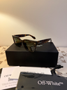 Off-White midland Havana green glasses 
