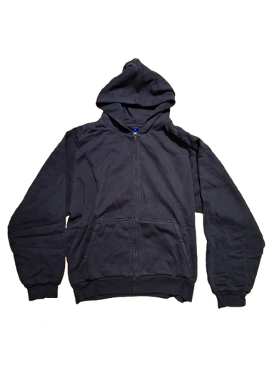 Yeezy double-layer zip-up hoodie