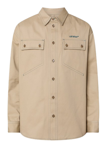 Off-White overshirt embroidered