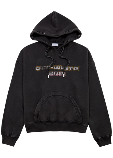 Off-White "Digit Bacchus" Felpa zwart